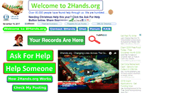 Desktop Screenshot of 2hands.org